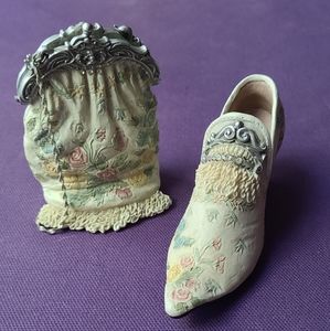 Miniature Resin Shoe & Bag